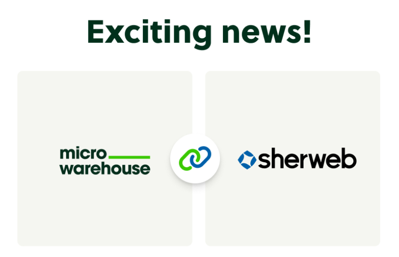 MicroWarehouse join Sherweb